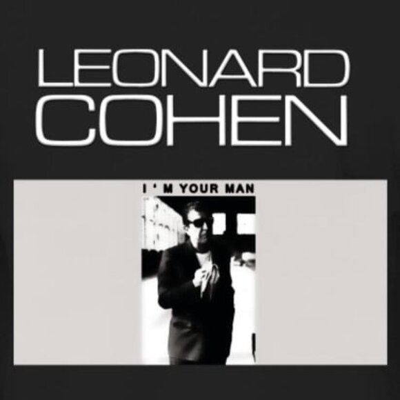 Leonard Cohen Im Your Man Vintage Sweatshirt Rock Music Graphic Retro Album 05 - Picture 2 of 5